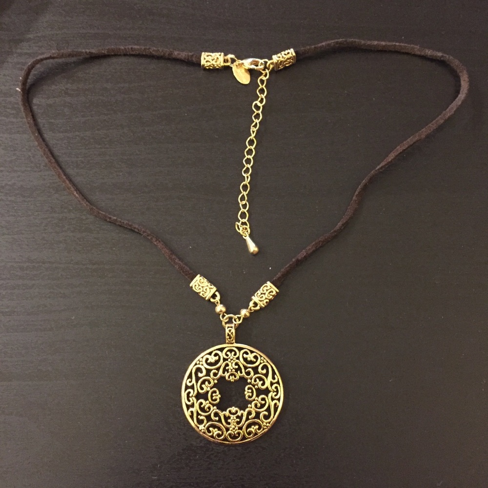 Intricate Gold Pendant